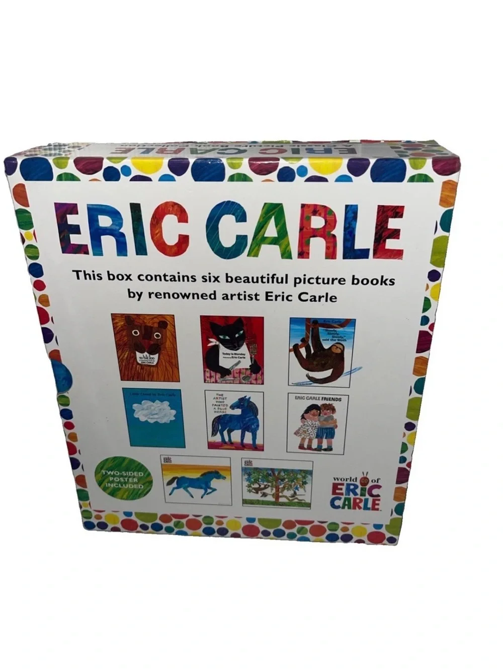 Eric Carle A Classic Picture Book Collection 6 Book Box Set Hardcover No Poster